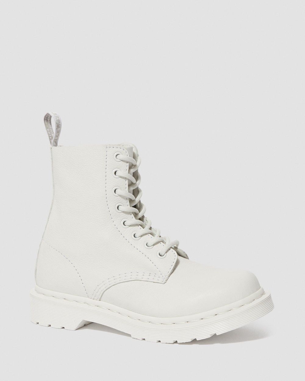 Dr Martens 1460 Pascal Mono Šnurovacie Topánky Damske ( Biele ) SK 812-MRJLGH